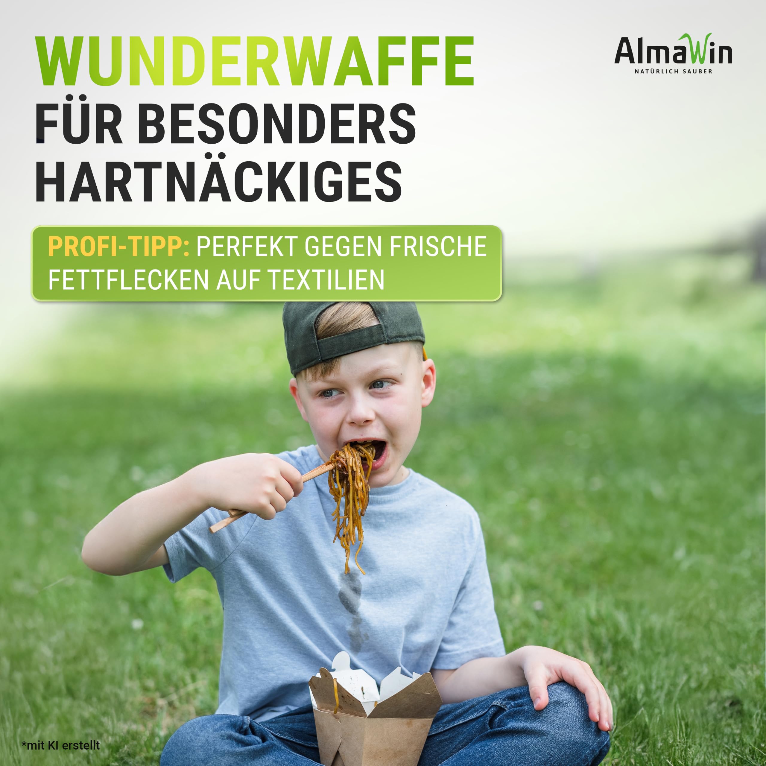 AlmaWin® Spülmittel Öko [20L] mit Sanddorn & Mandarine-Duft - Kraftvolles Geschirrspülmittel flüssig mit hoher Fettlösekraft - Vegan Dish Soap - Ergiebiges Konzentrat im Nachfüllkanister