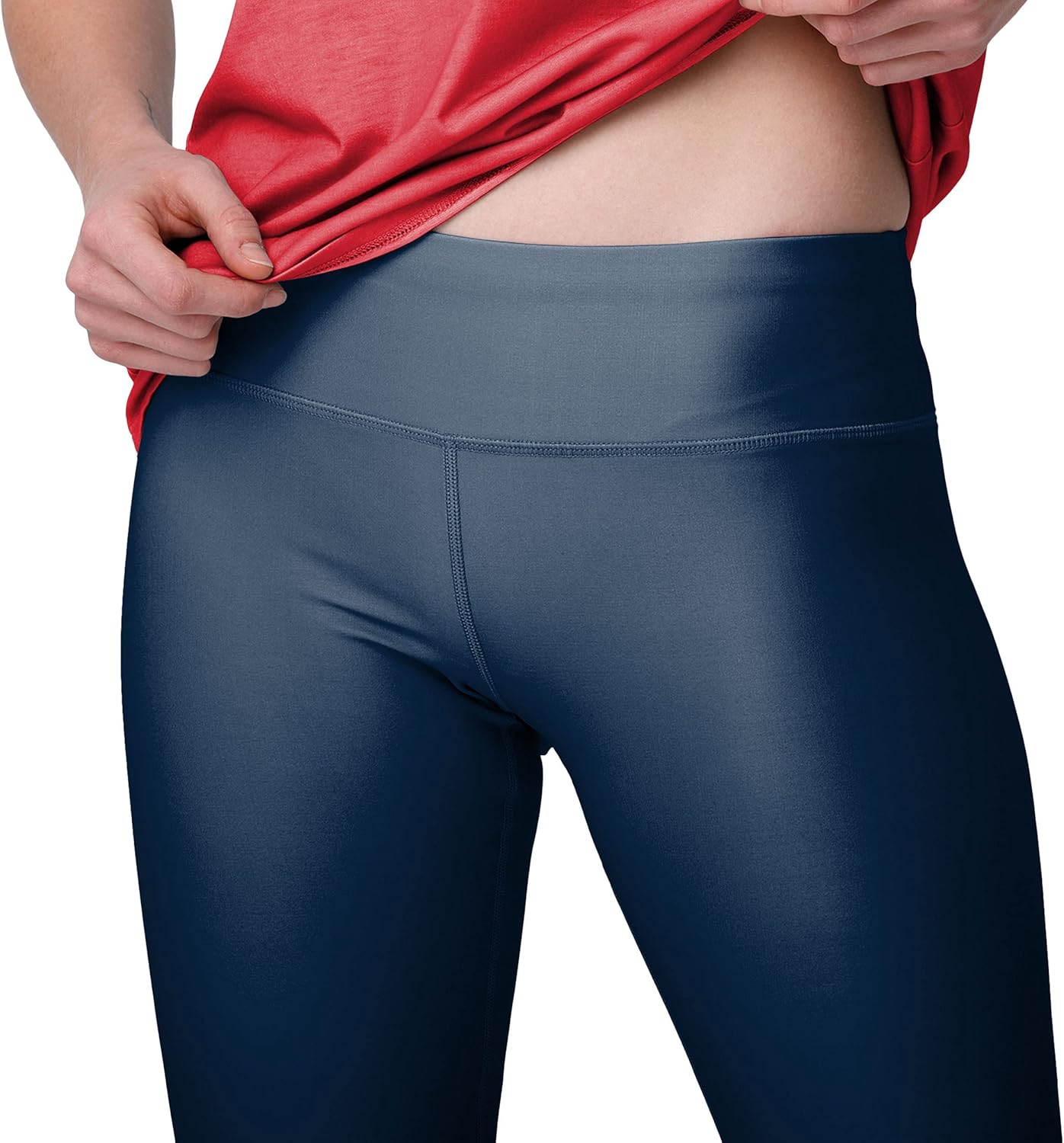 FOCO New England Patriots NFL Womens Solid Wordmark Leggings