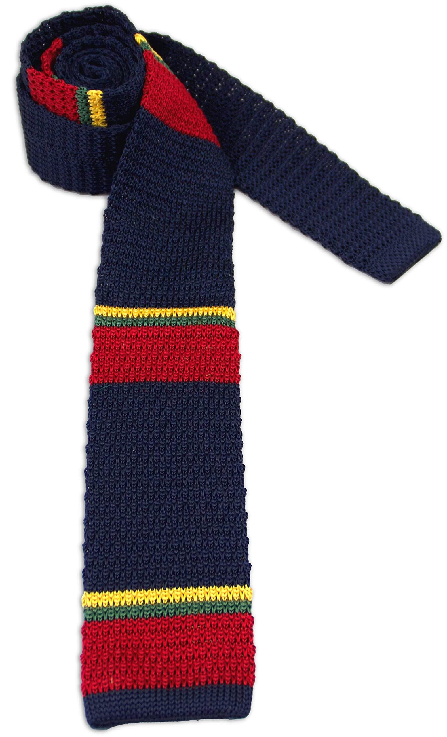 The Regimental Shop Royal Marines Knitted Silk Tie