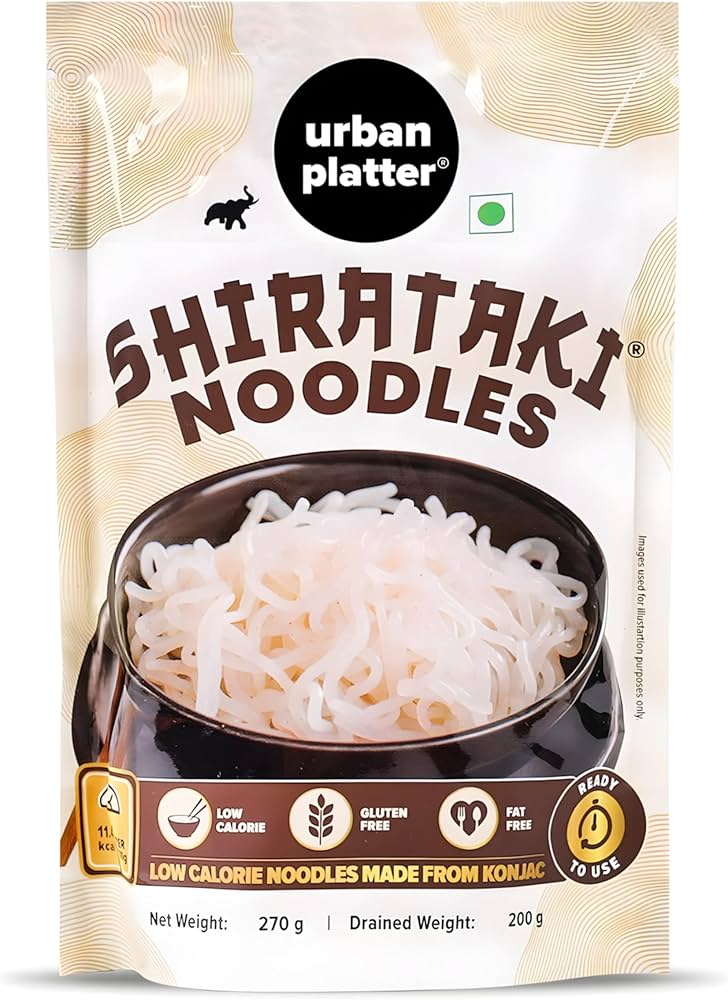 Amazon.com : Urban Platter Shirataki Noodles | 9.52 Oz (270g