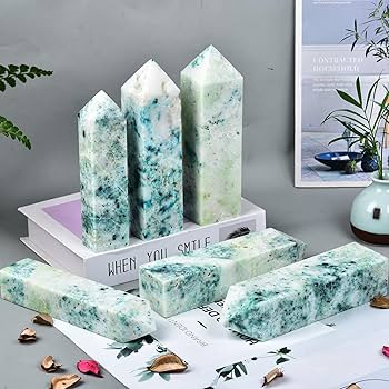 定価約¥20,000 クリスタルシェルタワー Amazon.com: JIC Gem Natural Large Phoenix Pine Obelisk Quartz