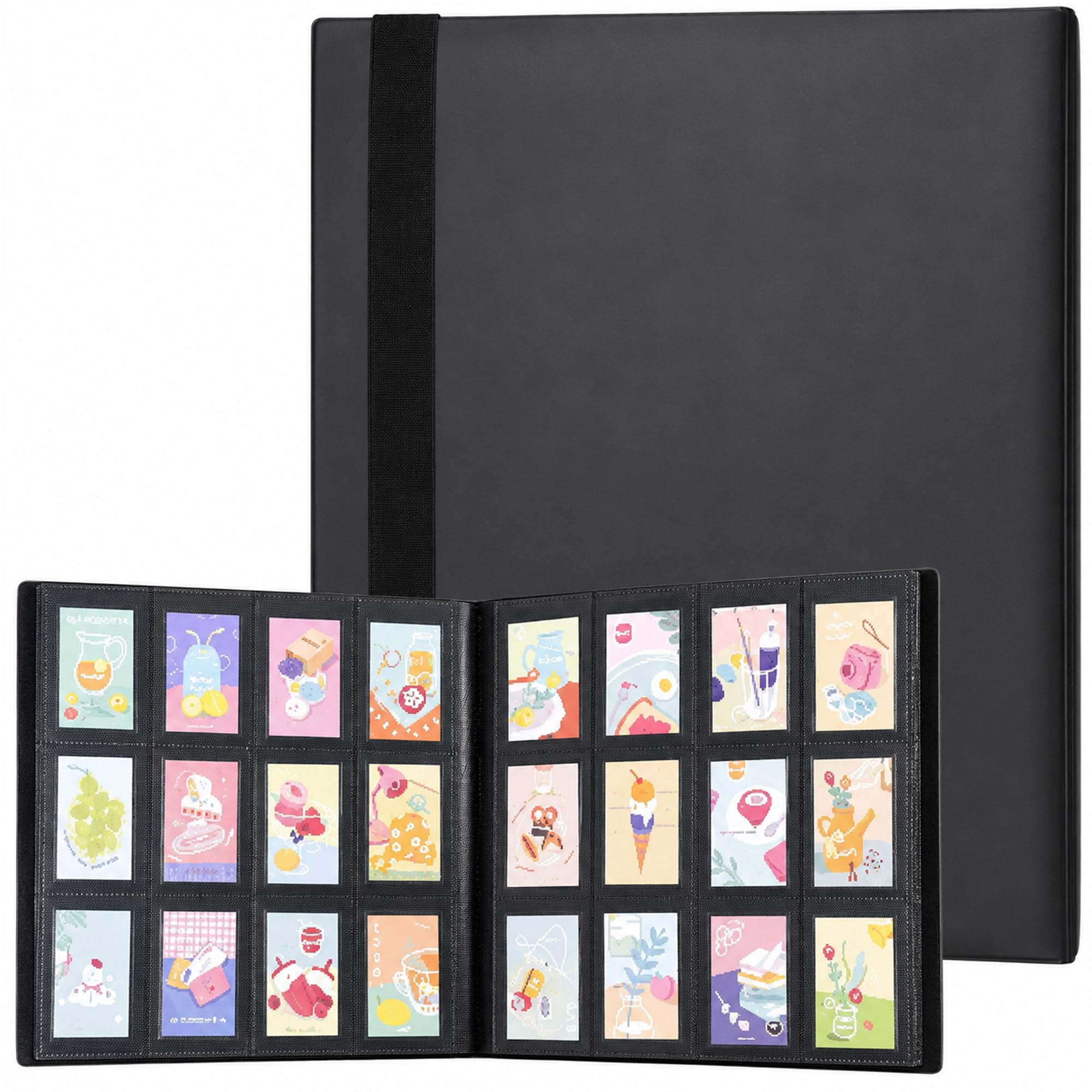 Trading Card Binder & Card Collection Folder – 480 Pockets 32cm