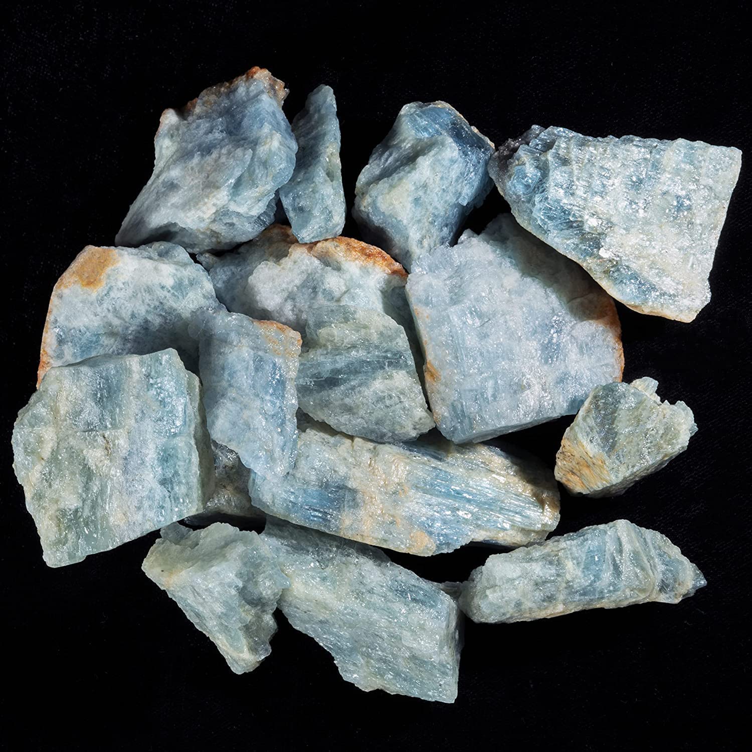 HindCraft Aquamarine Rough Stone - Raw Stones and Crystals Bulk for Tumbling, Jewelry Making, Lapidary, Fountain Rocks, Decoration, Polishing, Wire Wrapping, Gem Mining, Reiki Crystal (250 Gram) (B0B35VYC7K) Amazon Price History, Amazon Price Tracker