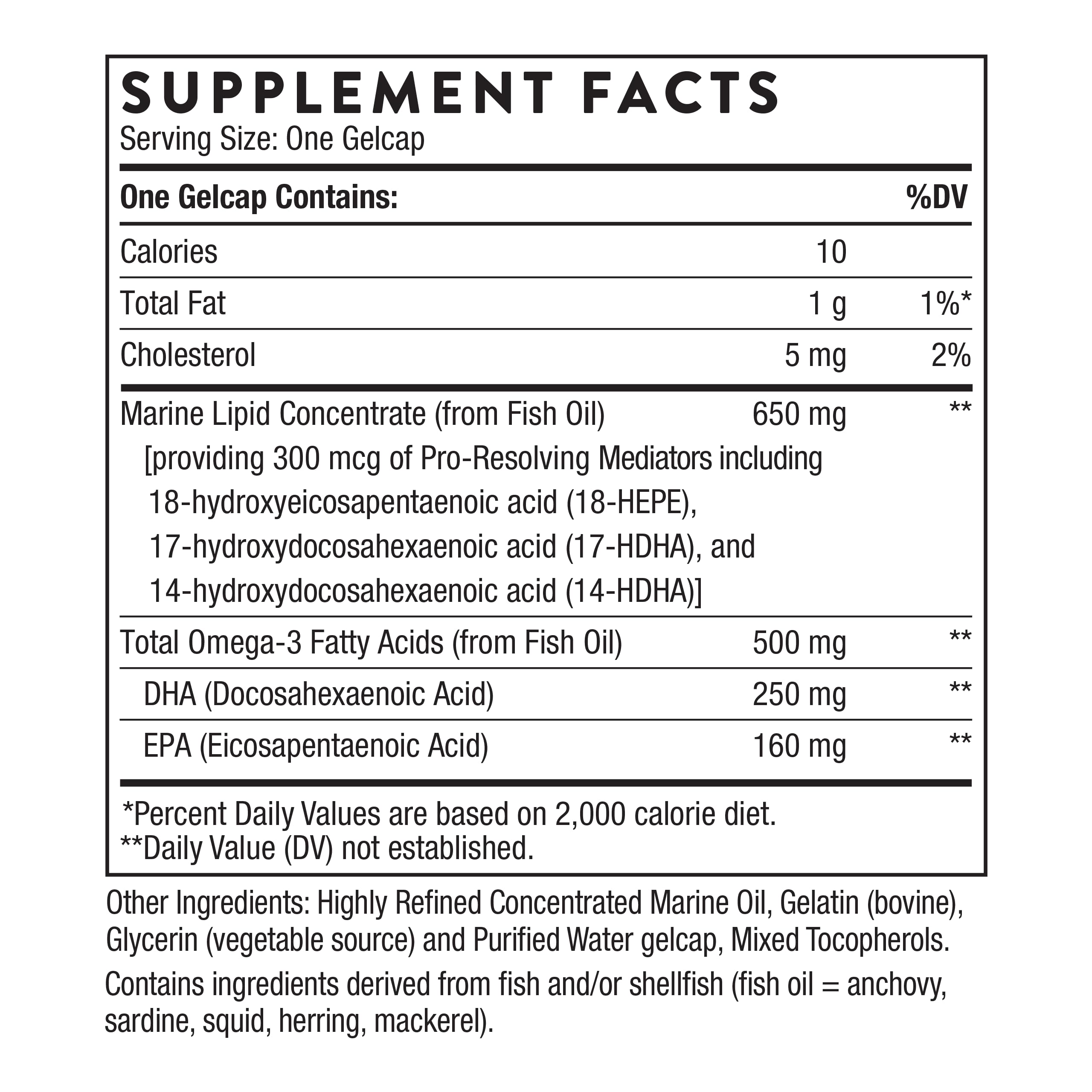 THORNE - Pro-Resolving Mediators - Combines Pre-Resolving Mediators with EPA & DHA - Supports Tissue Repair & Brain, Nerve, Cardiovascular & Immune Health* - Third-Party Certified - 60 Softgels — Amazon image 2
