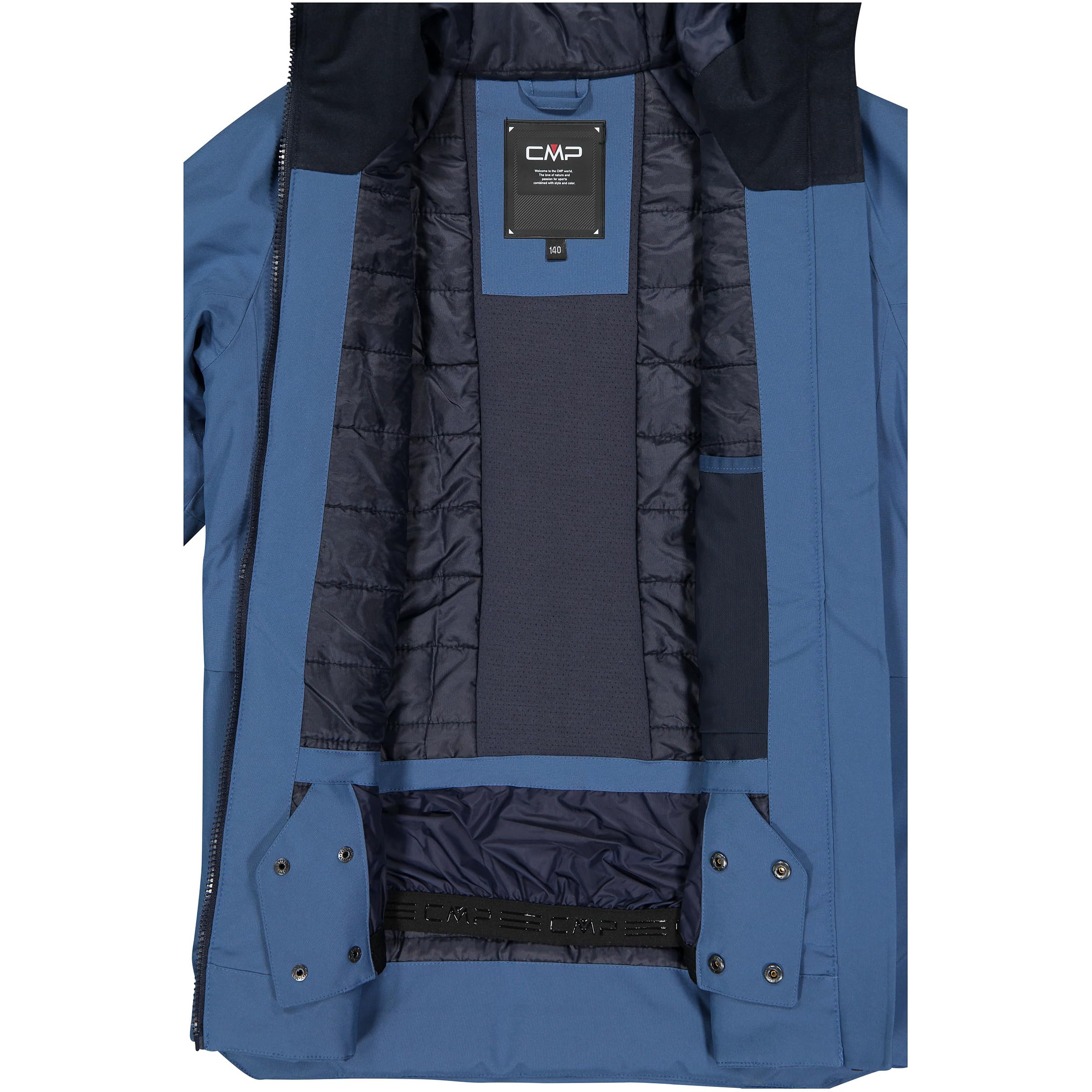 CMP Kid Jacket Fix Hood Chaqueta Unisex niños