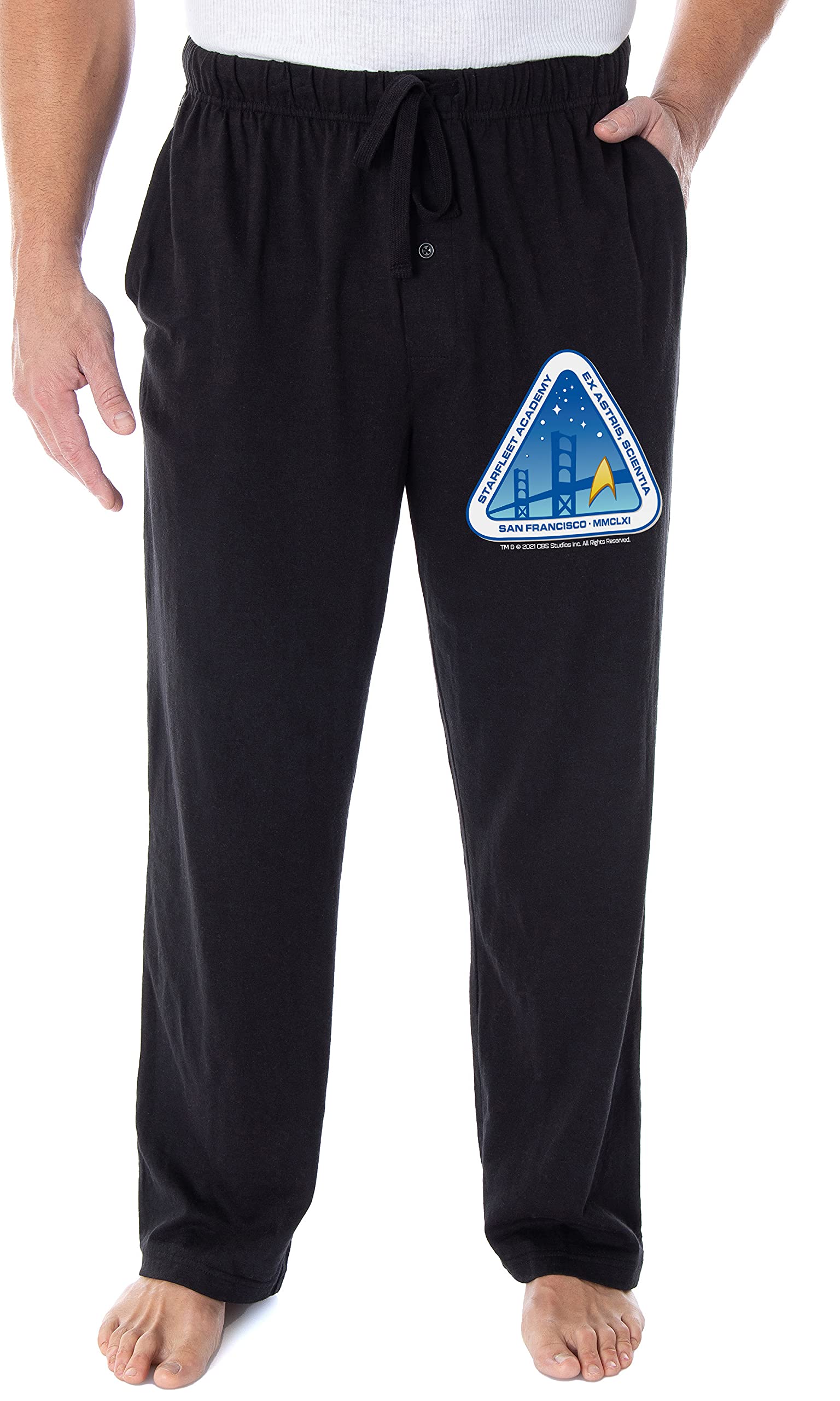 Cadeau Star Trek original : le pantalon de nuit Starfleet Academy 2X