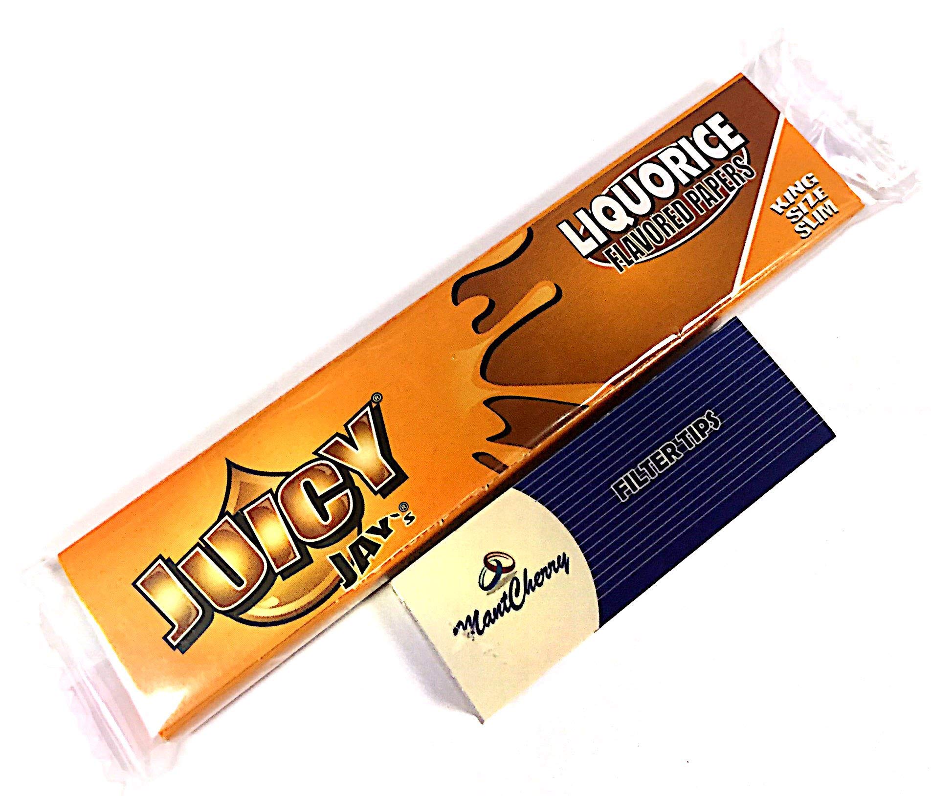 JUICY JAYS LIQUORICE KING SIZE SLIM 3 BOOKLETS