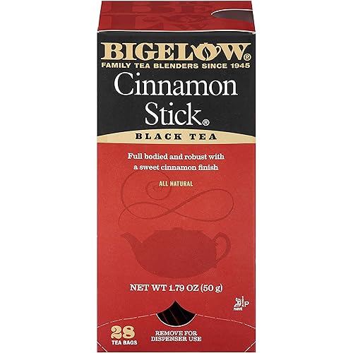 Miniatura 46 de Bigelow Vanilla Chai Black Tea, caja de 20 sobres (paquete de 6), té negro con cafeína, 120 bolsas de té en total