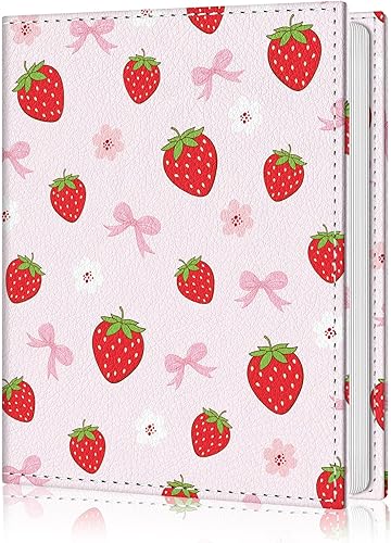 Miniatura 36 de Álbum de fotos de 4 x 6, 56 bolsillos, pequeño libro de imágenes de tortuga marina, mini álbum de fotos de piel sintética personalizado de gran