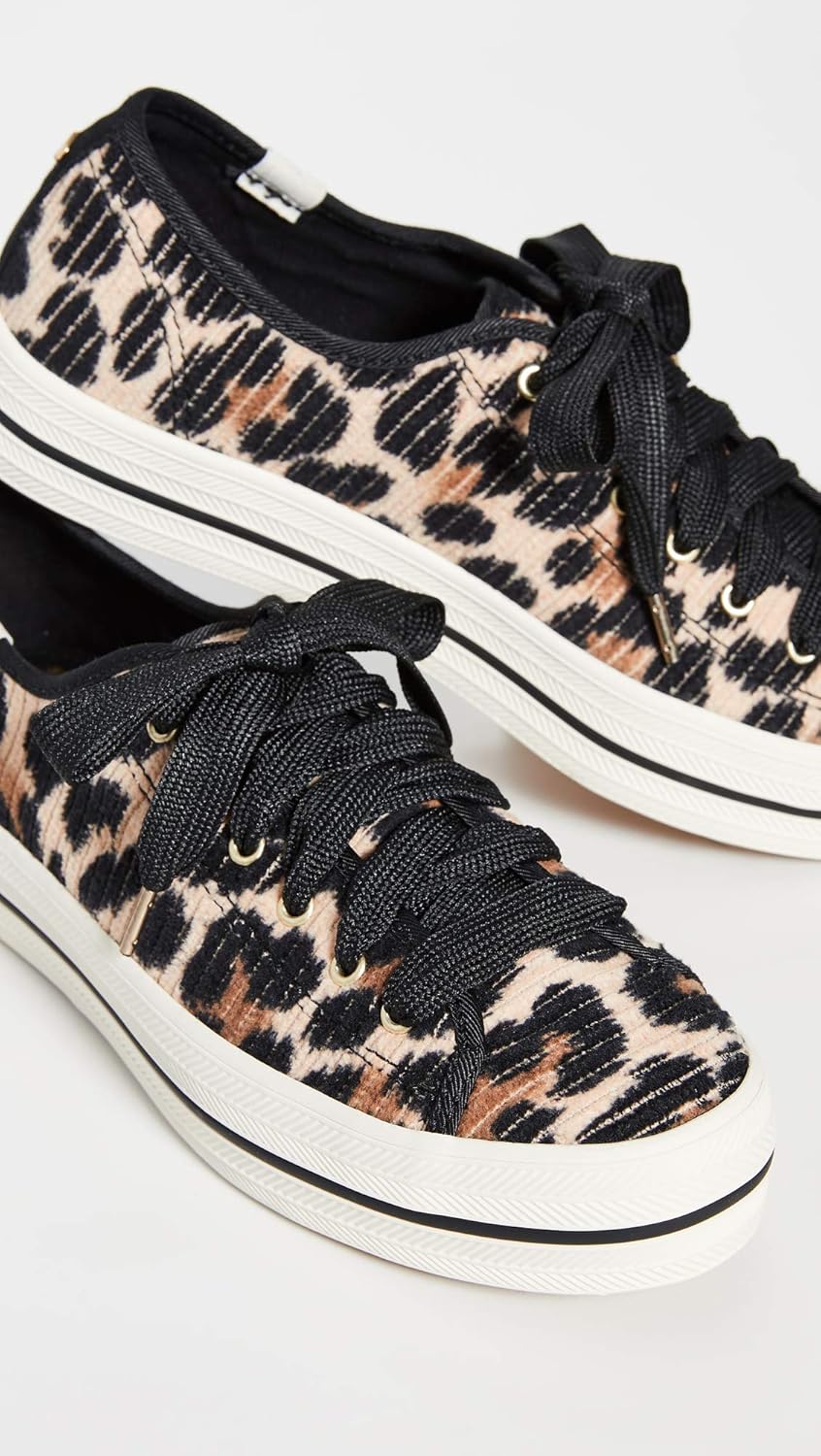 Keds x kate spade new york triple decker leopard sneakers Clearance