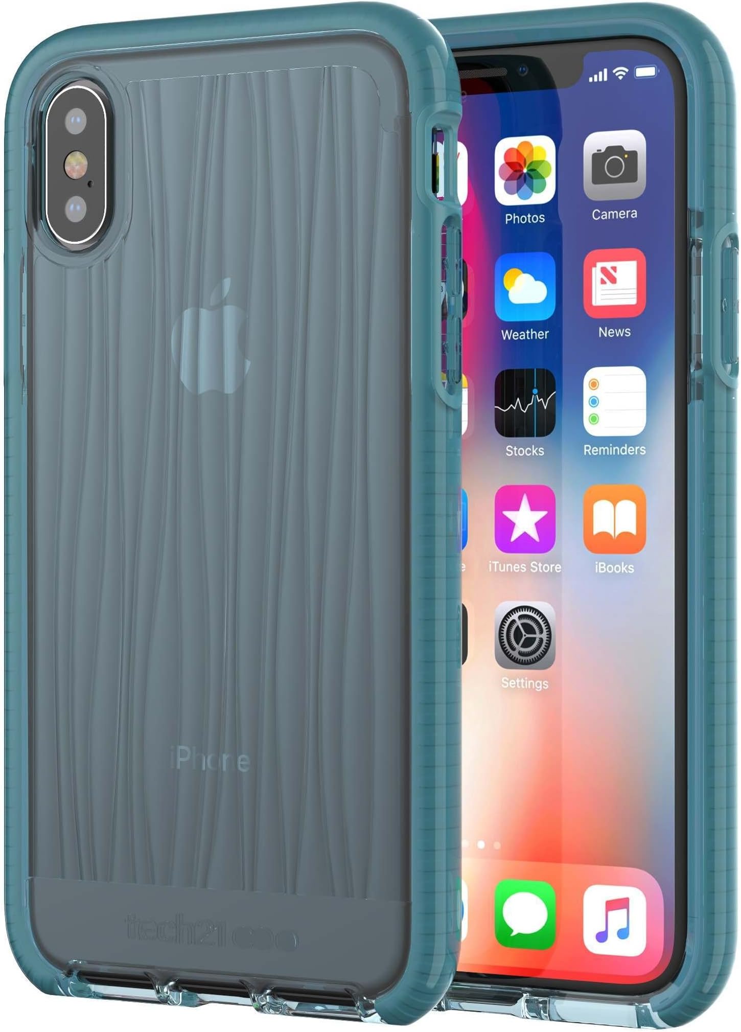 Tech21?? ? Evo Wave Case for Apple iPhone X - Teal