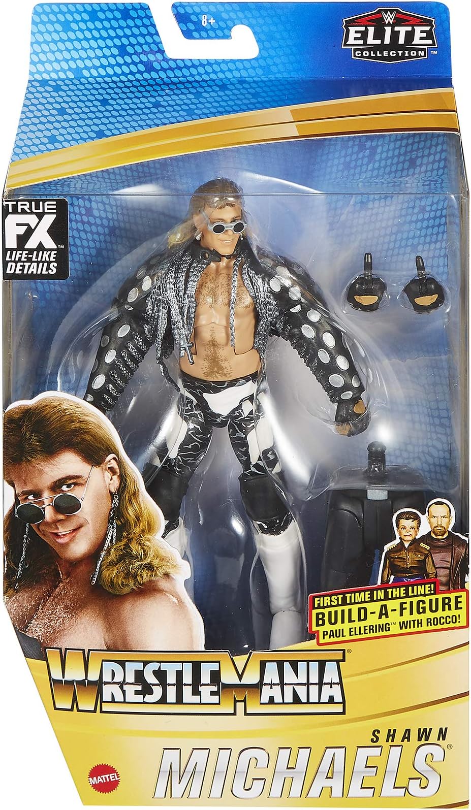 Ringside Shawn Michaels - WWE Elite Wrestlemania 37 Mattel Toy Wrestling Action Figure