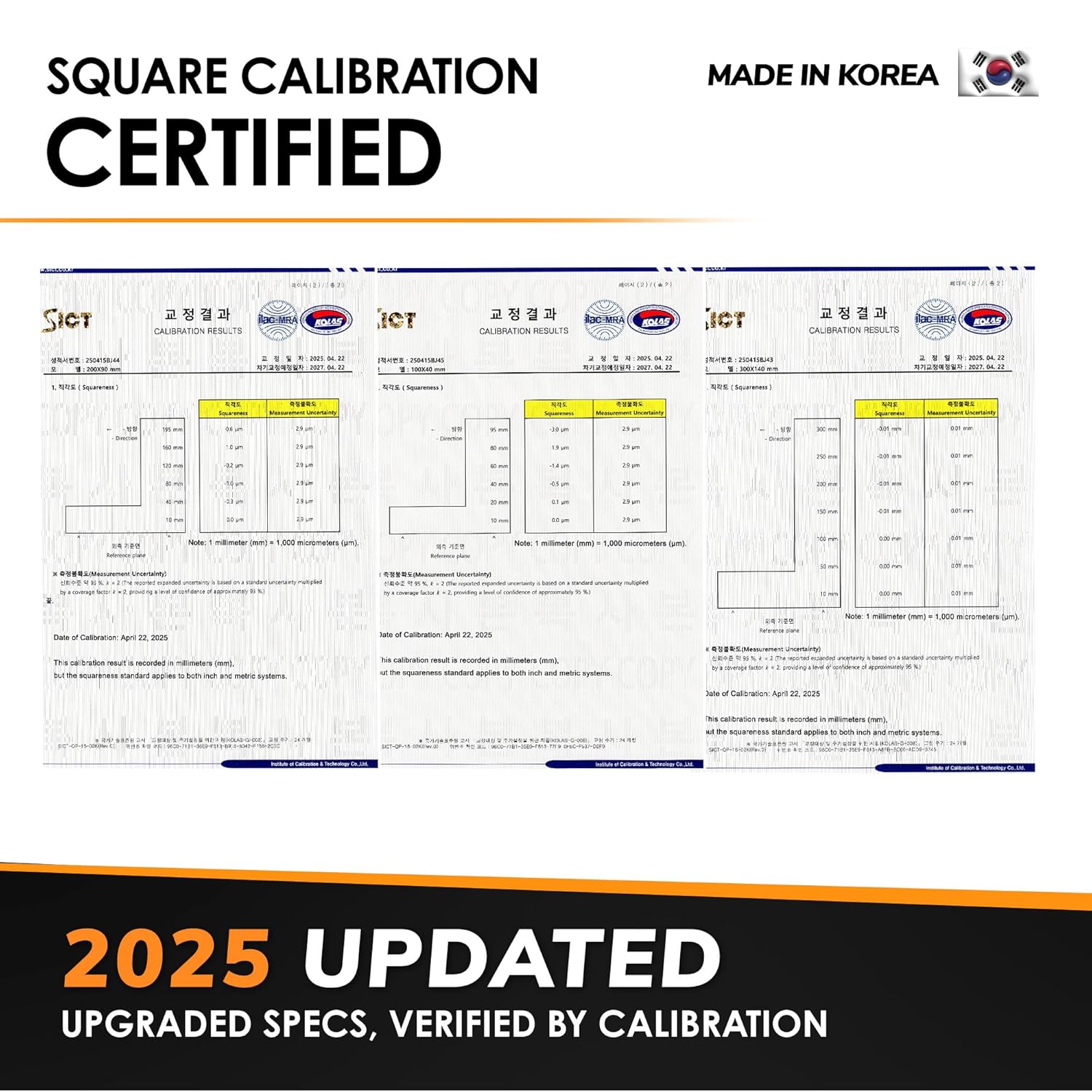 Upgraded Precision Square – 12 Inch 90° Layout Tool for Woodworking | Enhanced Side Scale, Wider Laser Markings, Premium Framing Square Ruler with Calibration