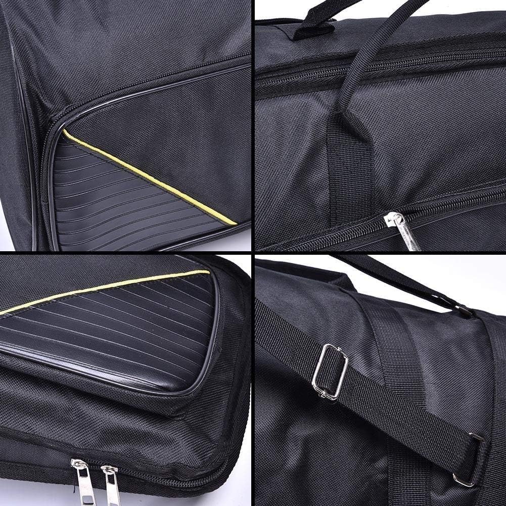 Dilwe Trombone Bag, Portable Alto/Tenor Trombone Shoulders Bag Handbag Musical Instrument Accessories(Black)