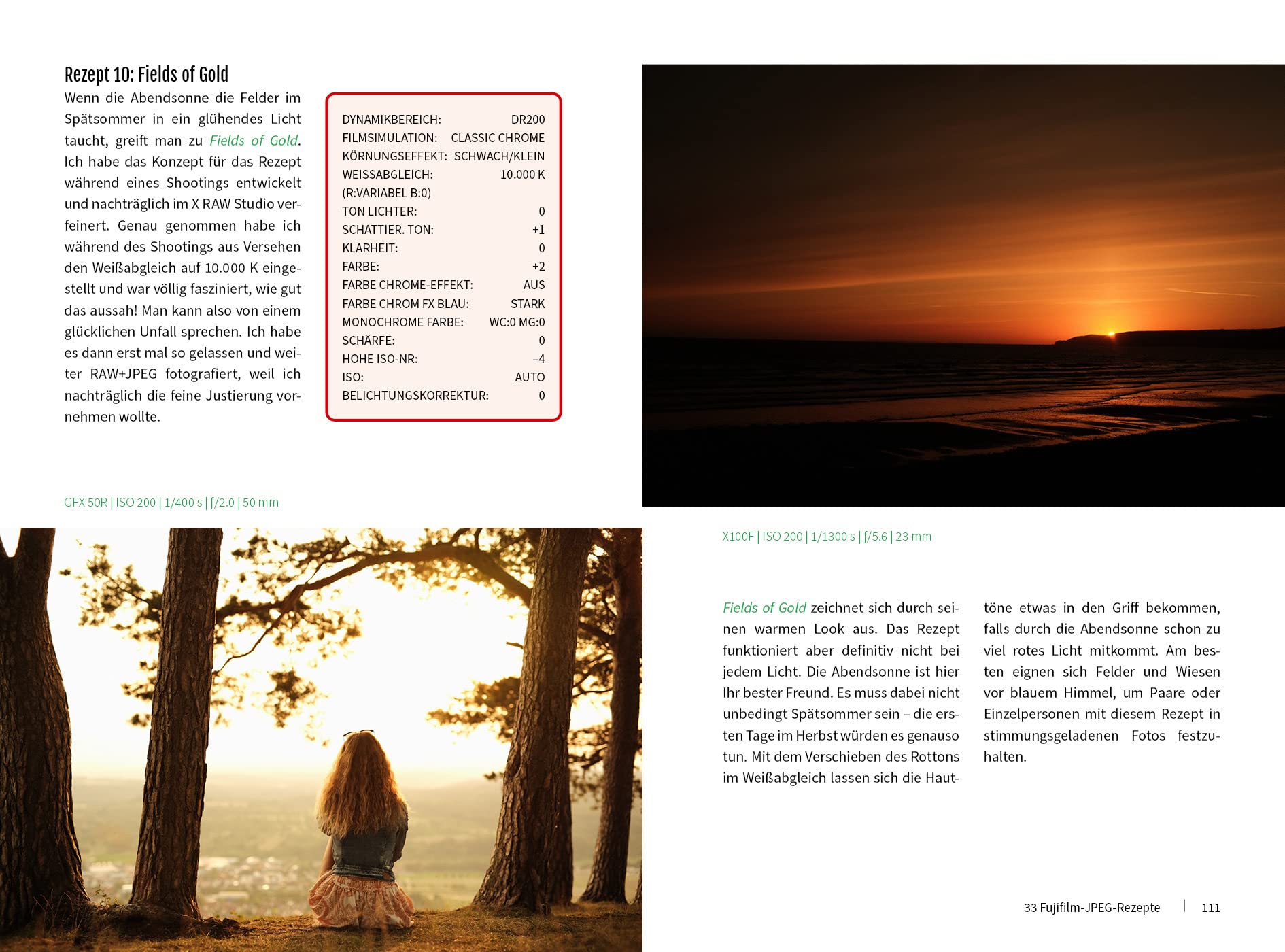 33 JPEG-Rezepte für Fujifilm X-Kameras: mit JPG einzigartige Bildlooks erzeugen
