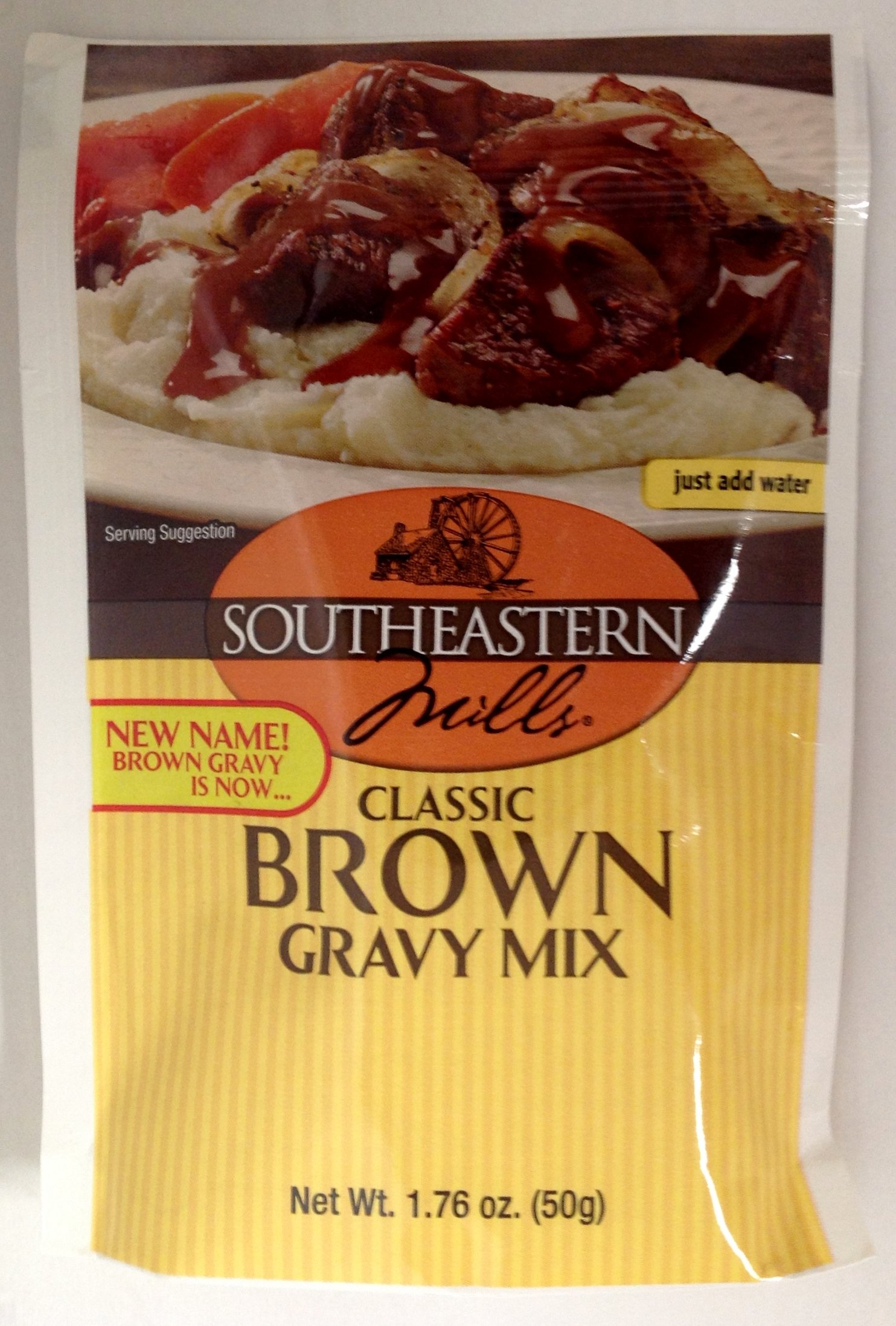 Southeastern Mills Classic Brown Gravy, 2.75 oz (Pack of 4)