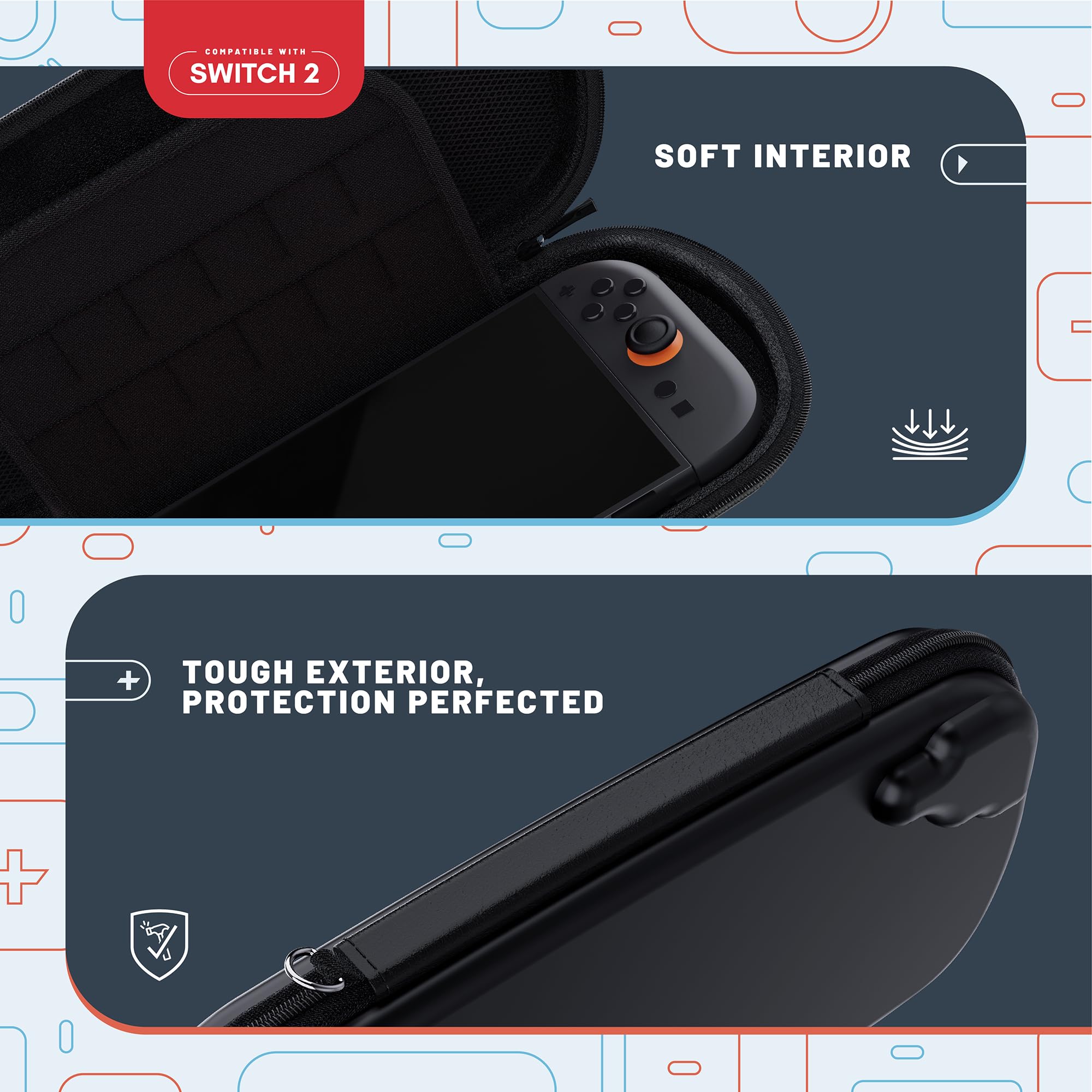 Amazon.com: STEALTH Handheld Console Travel Case Compatible with