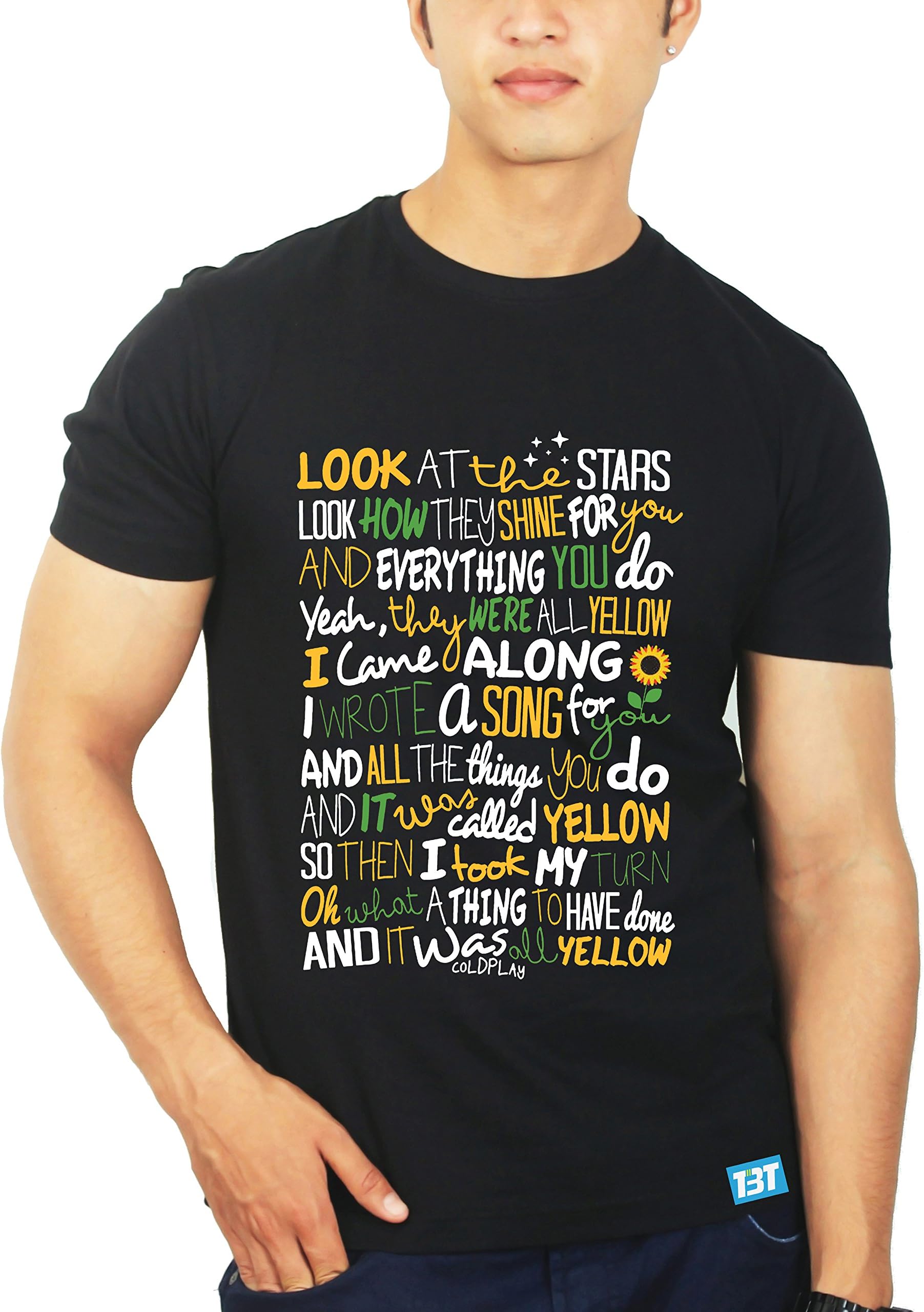 The Banyan Tee Yellow Coldplay Shirt – Coldplay Merchandise