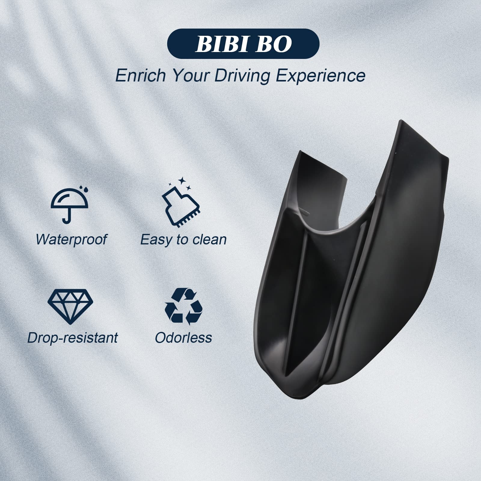 BIBIBO Portaoggetti Bracciolo per Smart Fortwo 453 C453 Smart Forfour 453 W453, Scatola di Immagazzinaggio, Auto Accessori Originali Interni Organizer, Storage Box