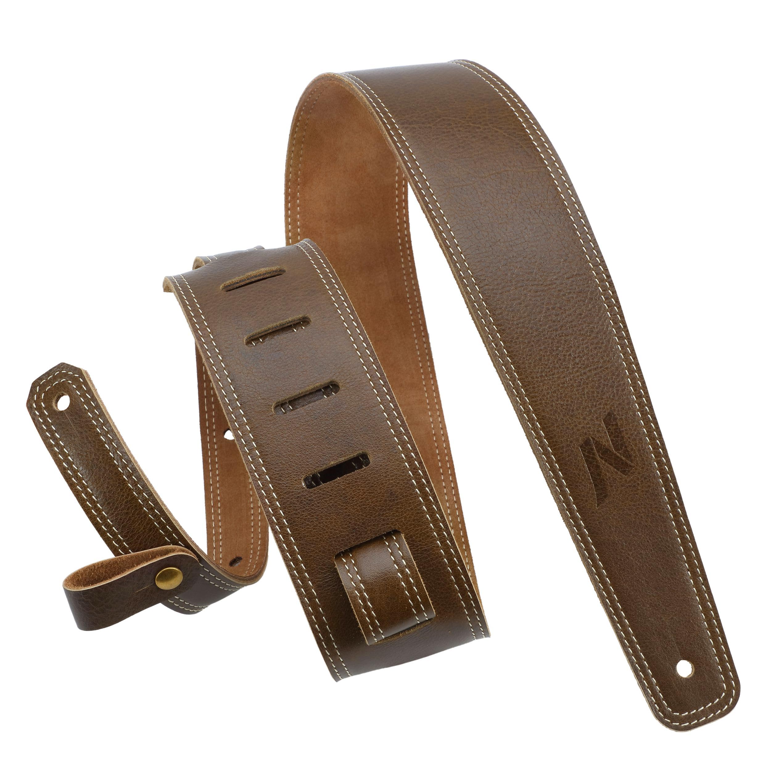 Nefelibata Tracolla per chitarra 2,5" con imbottitura in schiuma, per chitarra acustica, basso ed elettrica