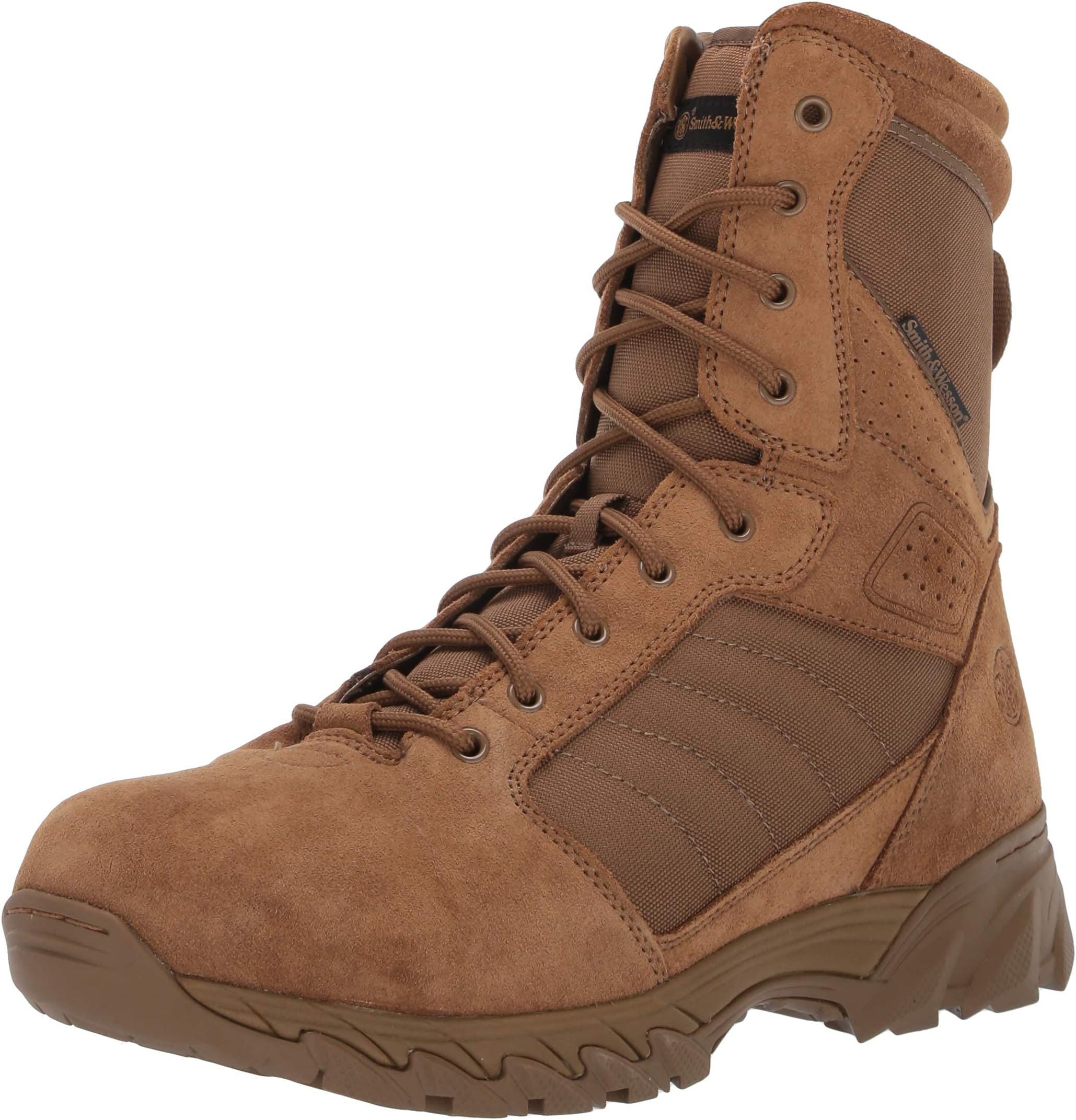 Smith & Wesson Men's Breach 2.0 Tactical Waterproof Side Zip Boots