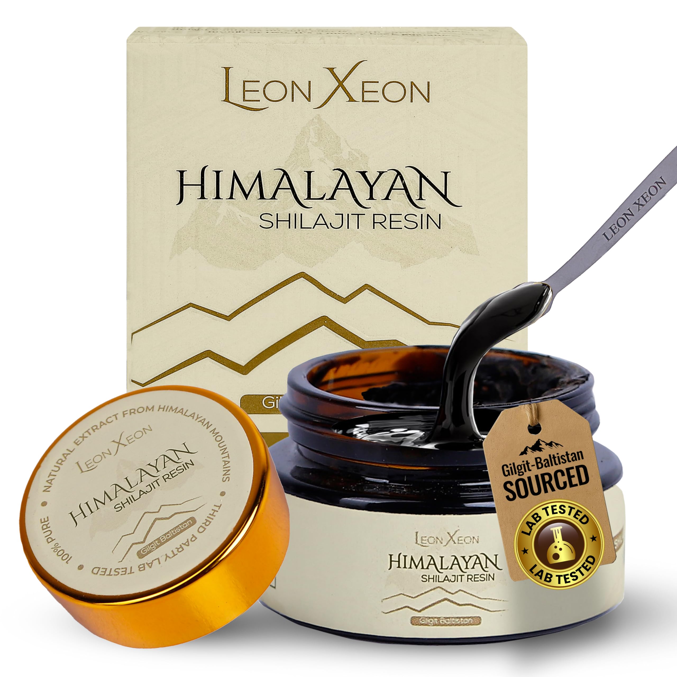 Resina di Shilajit Himalayano 30 g – Gold Grade, 100% Pura & Naturale, Ricca di Acidi Fulvici & Umici, 85+ Minerali & Oligoelementi, Supporto Immunitario & Vitalità