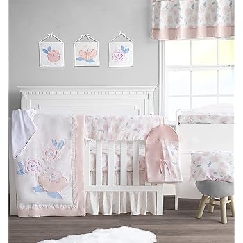 rose crib bedding set