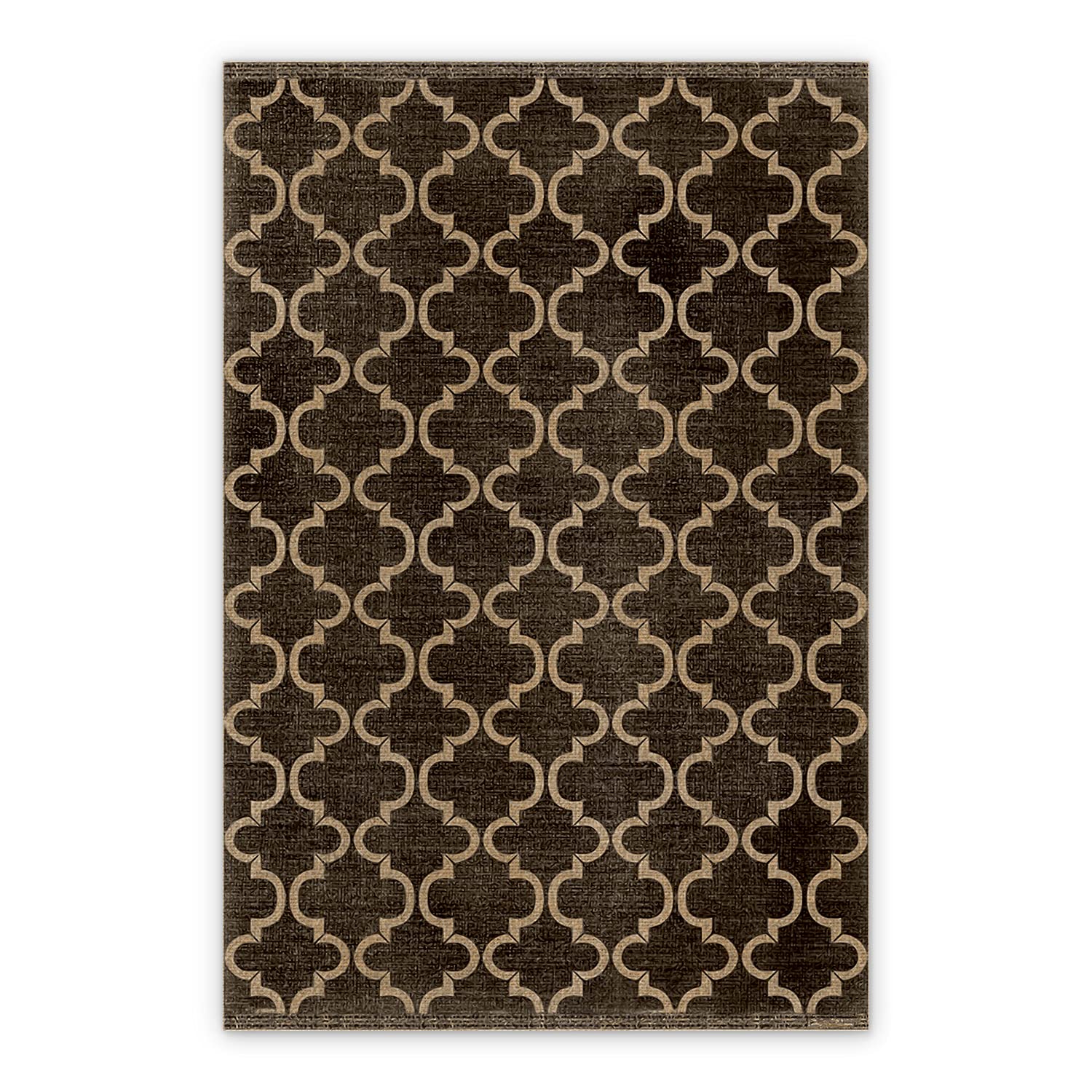 Tapis en vinyle cuisine 45x60cm Coloray BirdsEcho revêtement de sol linoléum motif trèfle marocain