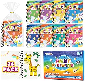 24 Pack Coloring Books Party Favors for Kids Ages 4-8 Brithday Party Favor Goodie Bags Stuffers for Kids Students Birthday Return Gifts Classroom Prizes Art Crafts