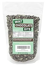 Mint Chocolate Baking Chips   1 Pound Bag   Smooth Mint & Dark Chocolate Pieces for Cookies, Brownies, Desserts, and Candy Making   Small Cr me de Menthe Flavored Bits for Baking & Toppings