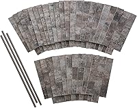 Vista 14 de Aspect Azulejos de Collage Autoadhesivos en Gris Subway (Kit de 15 Pies Cuadrados)