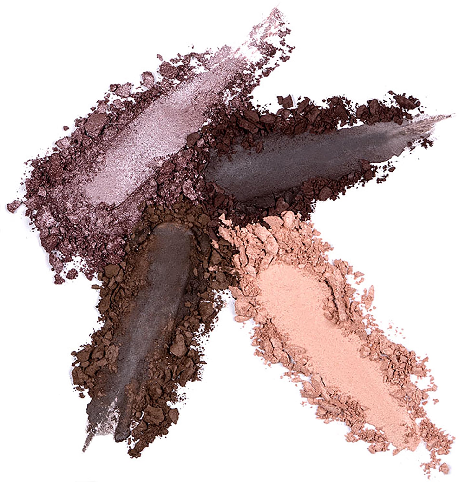 IDUN Minerals Eyeshadow Palette with Mirror - Lavendel - Swedish Vegan Eye Makeup - 4 Mineral Eyeshadow Shades of Brown, Purple - Each Color 0.03 oz 1