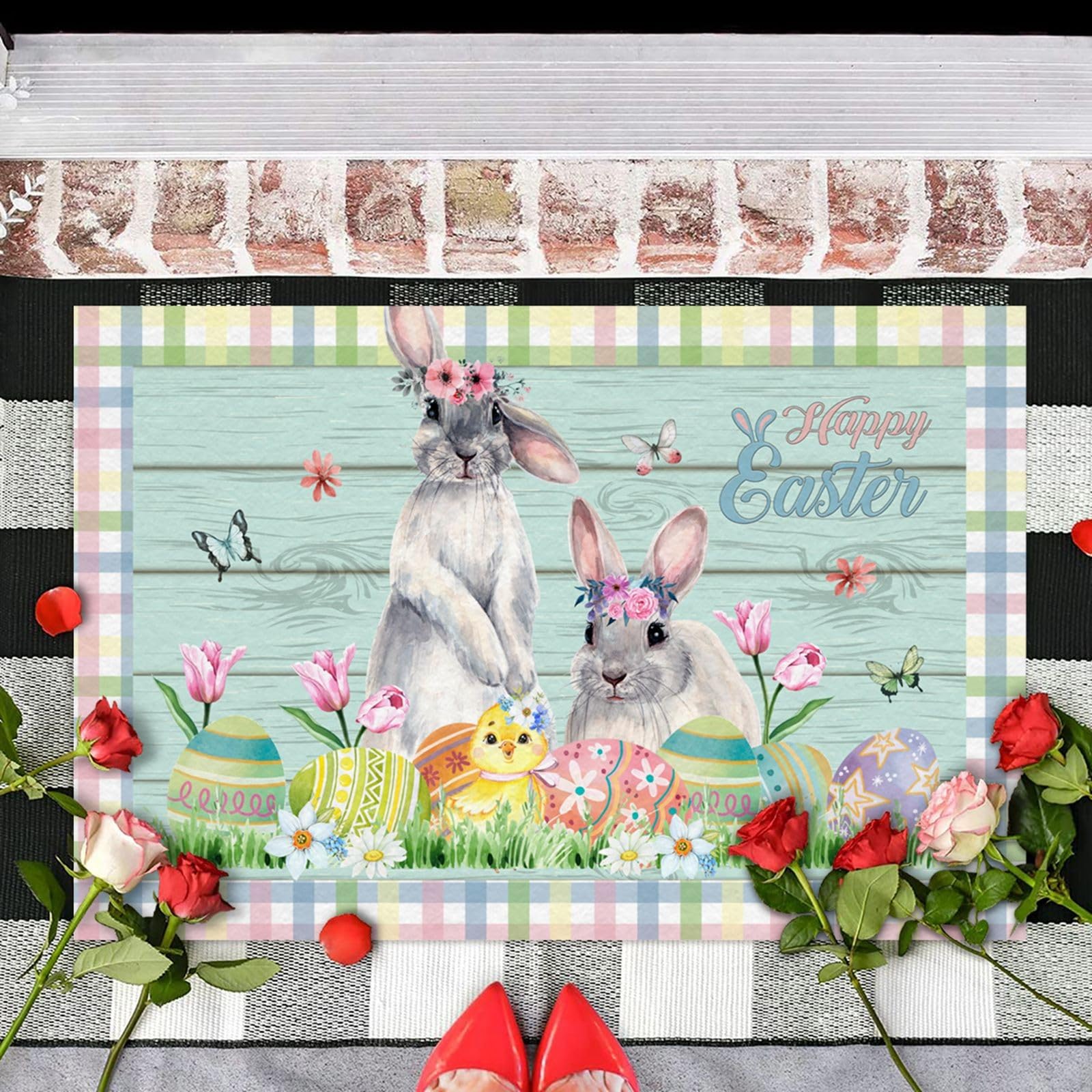 Nouveaux Tapis de Sol de Pâques Chauds Tapis d'Entrée Maison Tapis de Porte Décoratifs de Vacances Huit Nouveaux Tapis de Sol de Pâques Chauds Tapis d'Entrée Maison Tapis de Porte Décoratifs de Vacances Huit