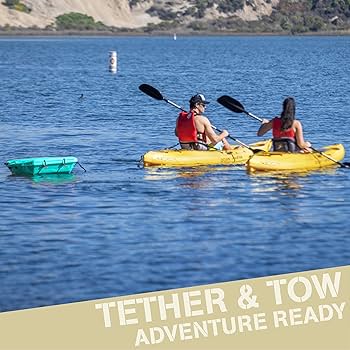 Small Cooler Kayak River Cooler With Tow Rope, Insulated Heavy