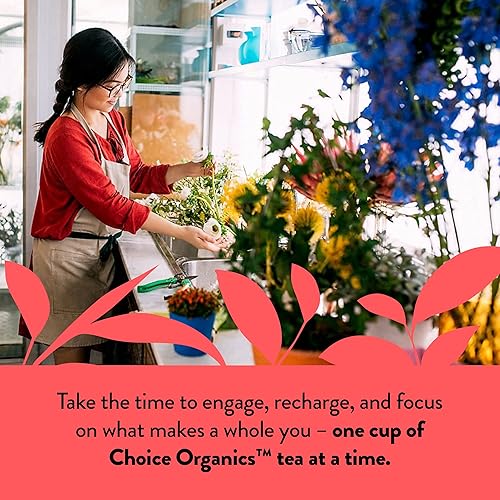 Miniatura 6 de Choice Organics - Té orgánico de toronja de miel (paquete de 3) - Té de hierbas orgánicas - 48 bolsas de té