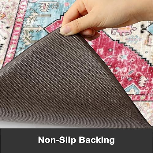 Vista 157 de KIMODE - Juego de 2 tapetes de cocina bohemios, antifatiga, antideslizantes, impermeables, ergonómicos, acolchados, cómodos, para lavandería, Caqui