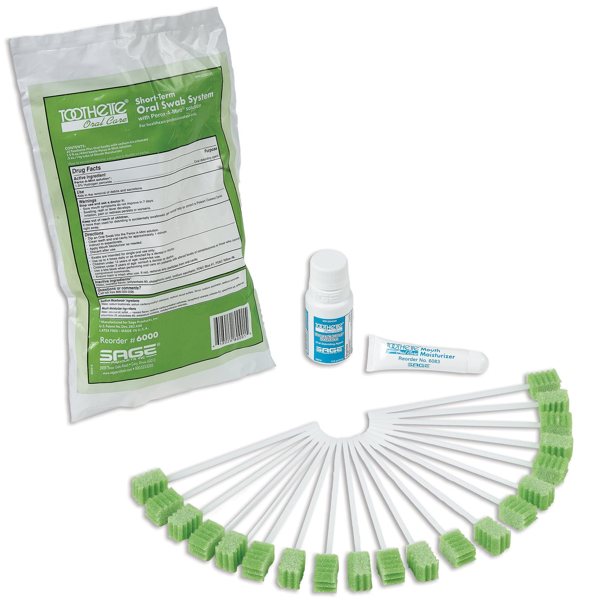 Toothette Oral Swab Kit 1 Ct
