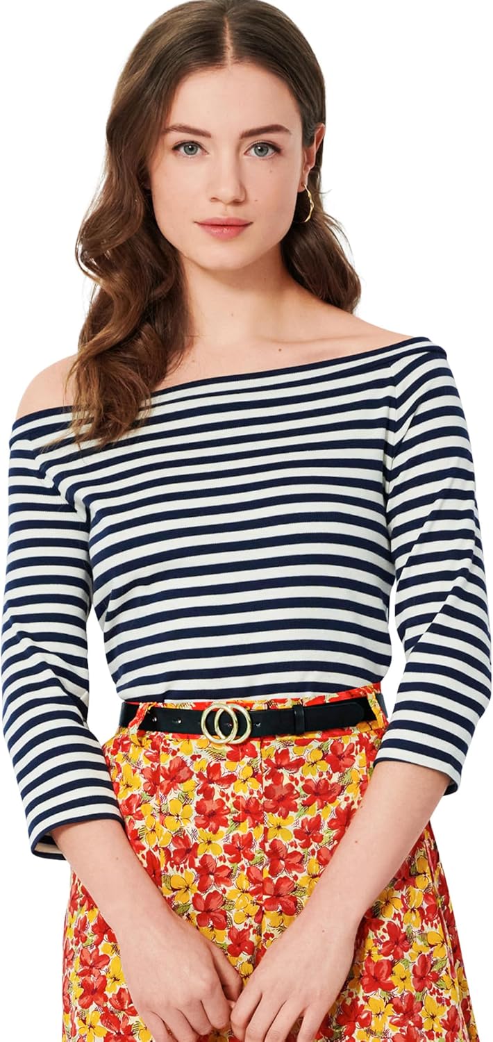 Burda X05730BURDA Easy to Make Misses' Top Sewing Pattern Packet, Design Code B5730, Sizes 8-18 (34-44)