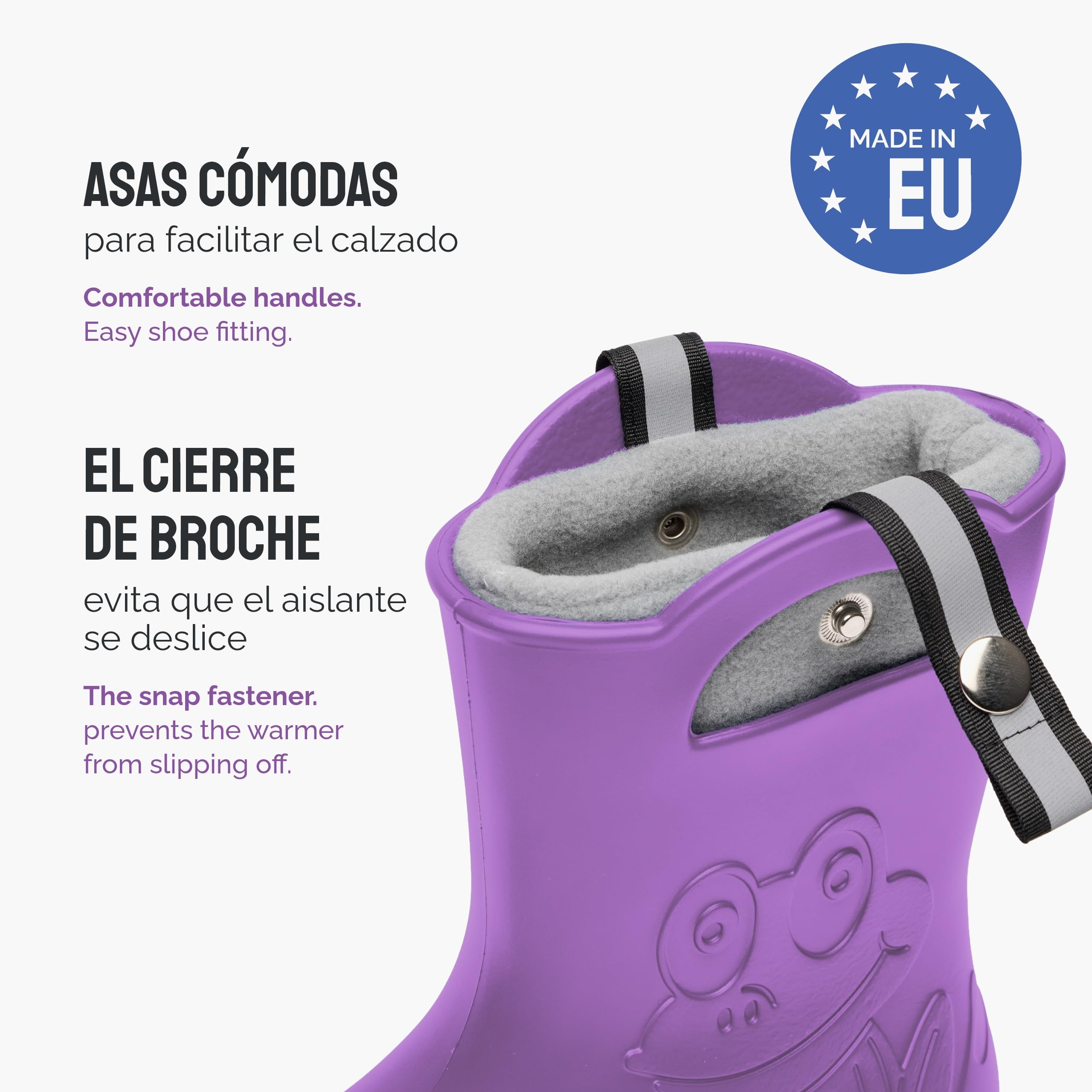 Ladeheid Botas Térmicas Niños LA-CA-Frog245
