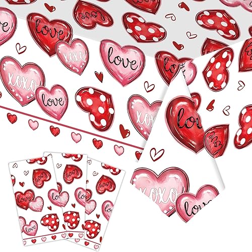 Miniatura 9 de 3 piezas de mantel de 54 x 108 pulgadas para fiesta del Cinco de Mayo - patrones de rayas coloridas mexicanas, mantel de plástico rectangular