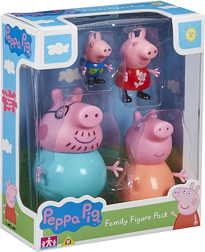 Miniatura 7 de Peppa Pig 674 06666 Paquete de figuras familiares