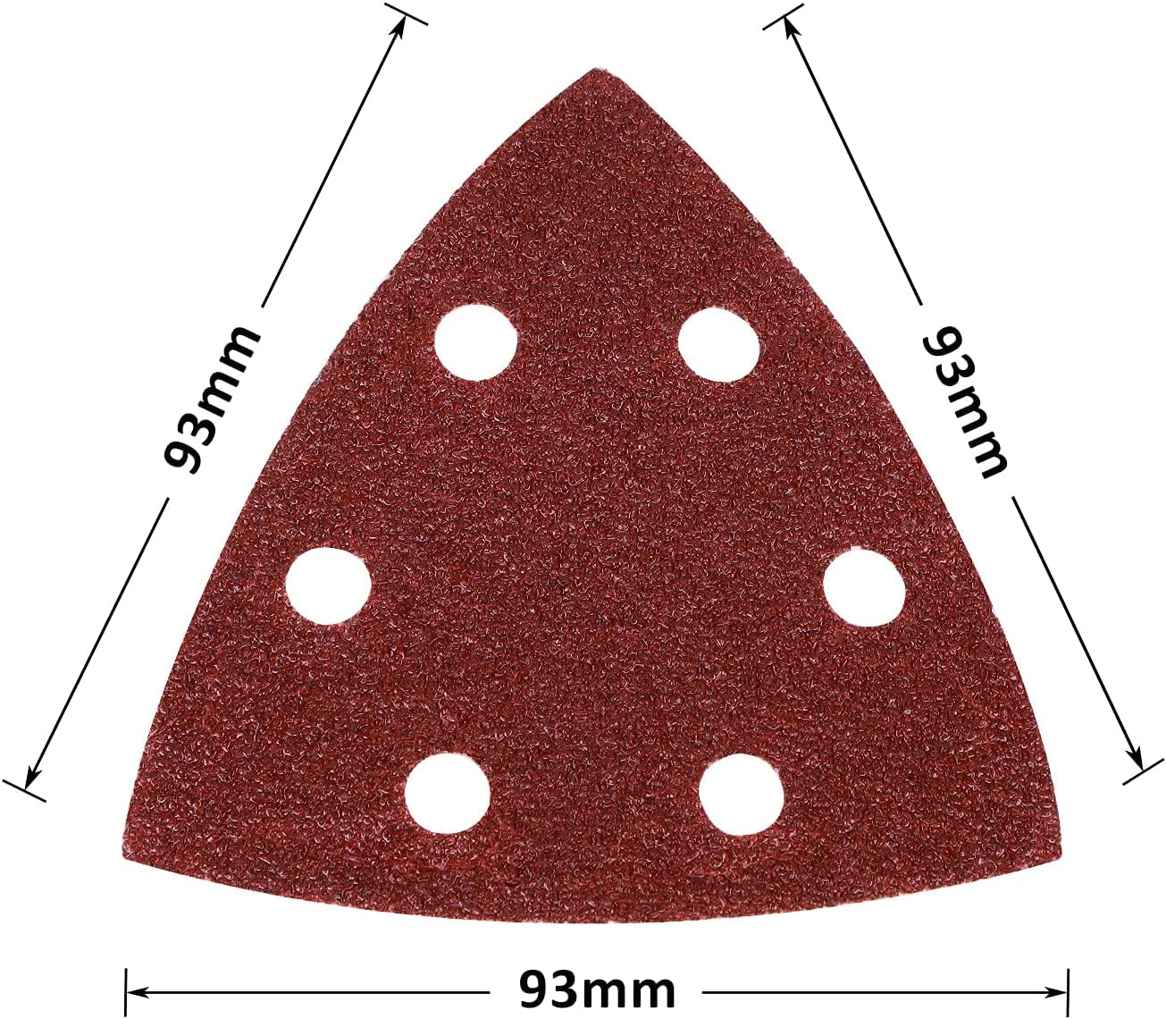 50 Klett Schleifdreiecke Korn 60 93mm Deltaschleifer Schleifscheiben 50 Klett Schleifdreiecke Korn 60 93mm Deltaschleifer Schleifscheiben