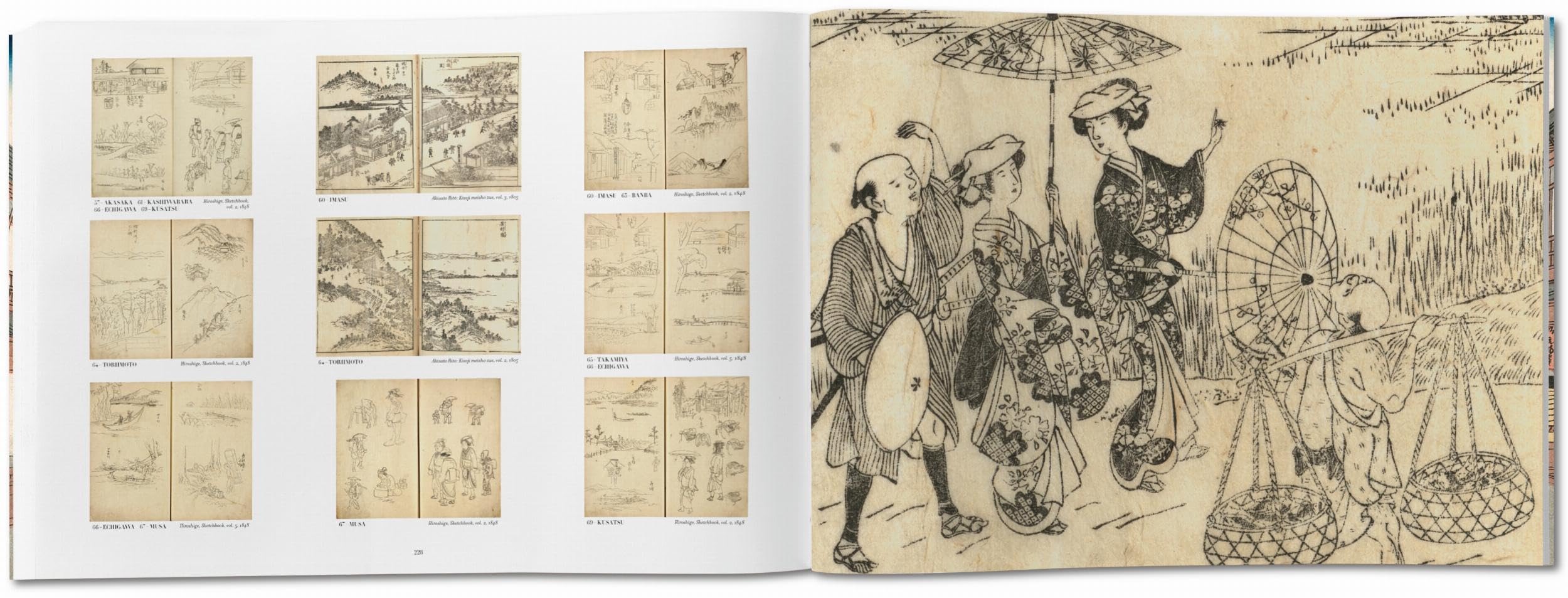 Hiroshige & Eisen. The Sixty-Nine Stations along the Kisokaido