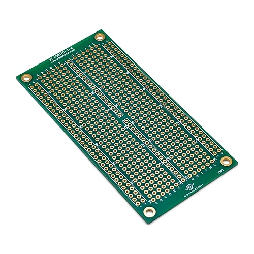 Protoboard ENIG de doble cara, placa de pan soldable, placa de circuito electrónico para circuito prototipo de bricolaje, FR4, placa de prototipo de