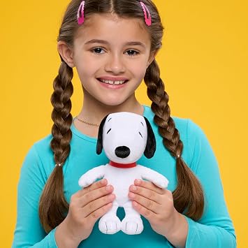 Peanuts Small Plush Snoopy, 7-inch Stuffed Animal