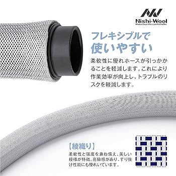マキタ集塵機用滑りやすく紙が詰まらないコードアウトホース内径28ｍｍ長さ５ｍ マキタ集塵機用滑りやすく紙が詰まらないコードアウトホース内径