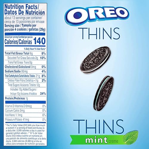 Vista 181 de OREO The Most Stuf Galletas sándwich de chocolate, edición limitada, 1 paquete resellable de 13.4 oz