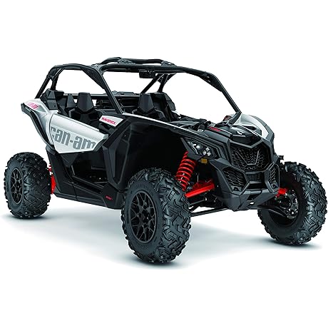 New Ray Toys 1:18 Scale Can-AM Maverick X3 (Hyper Silver/Red)
