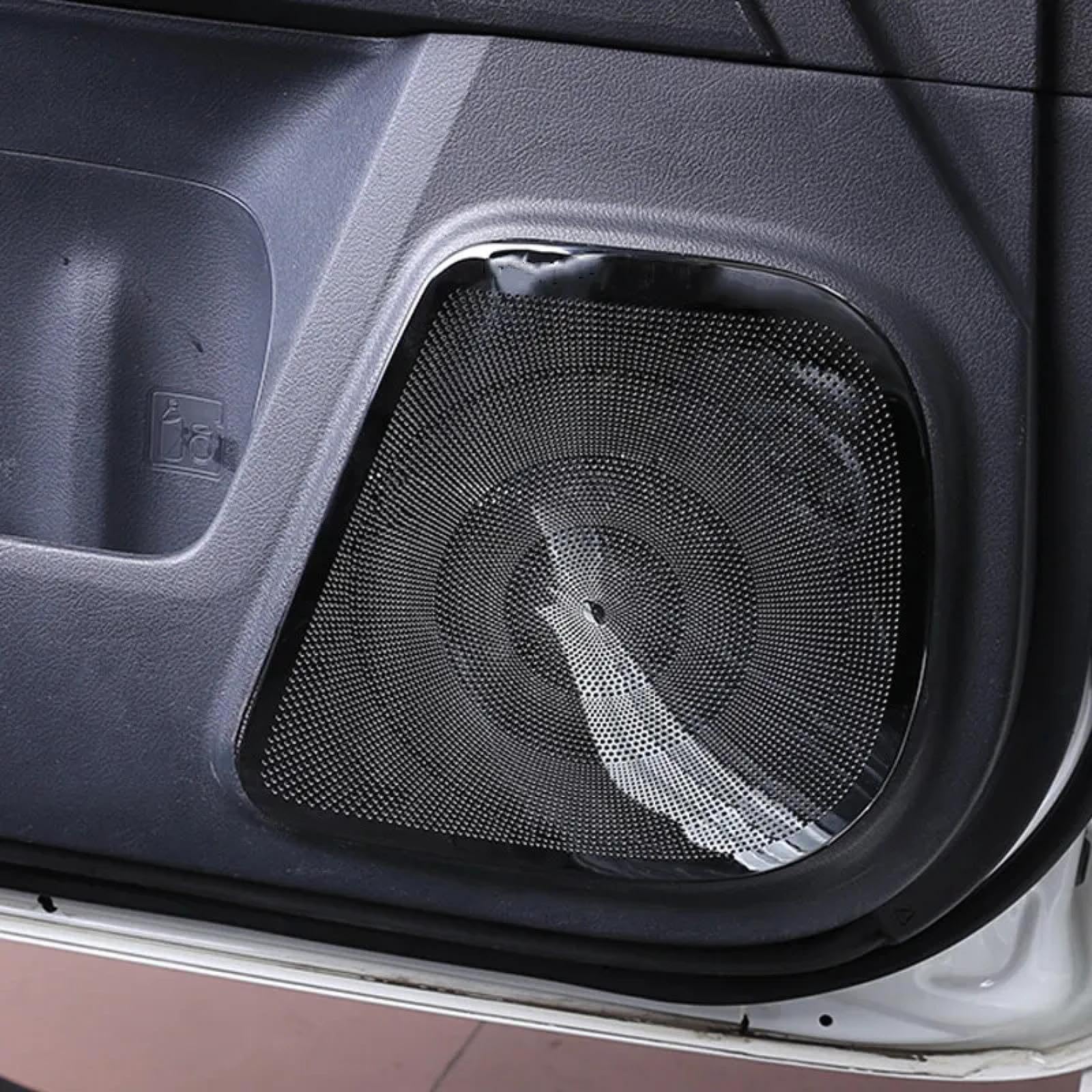 Osłona Głośnika Audio na Samochodowe dla Toyota Land Cruiser Prado 150 J150 2010-2020, Osłona głośnika audio, akcesoria do głośników w drzwiach samochodu