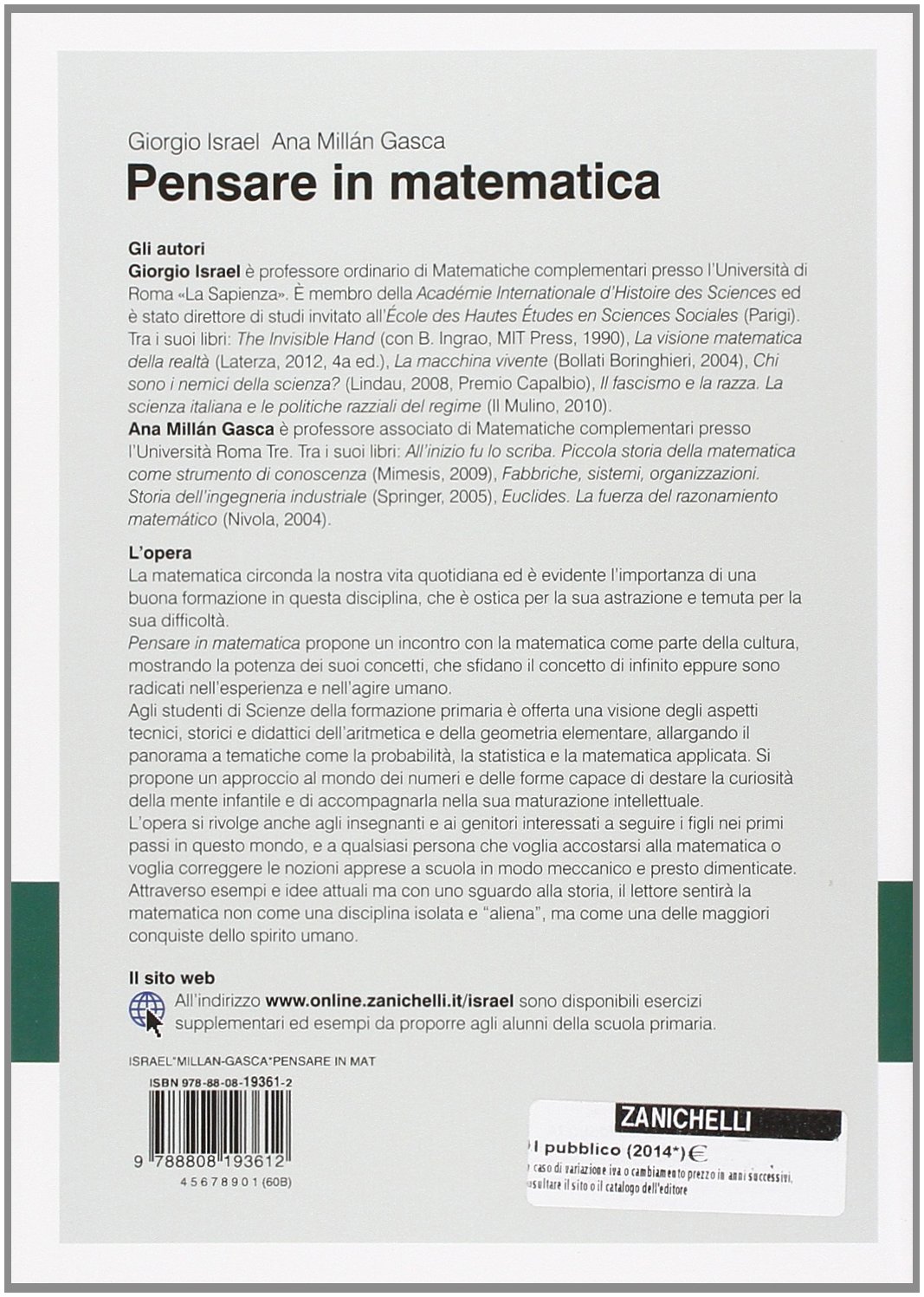 Pensare in matematica